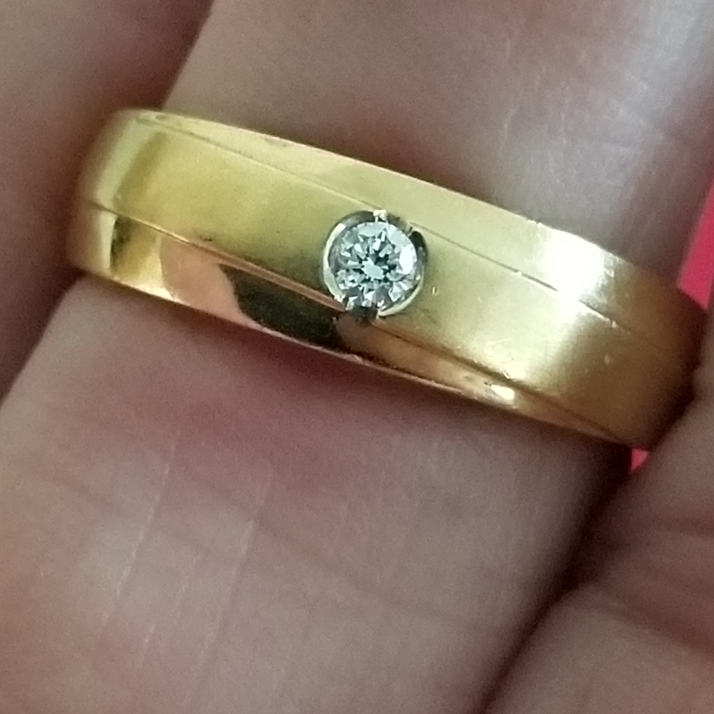 18K 750 Diamond Ring - Picture 3 of 16